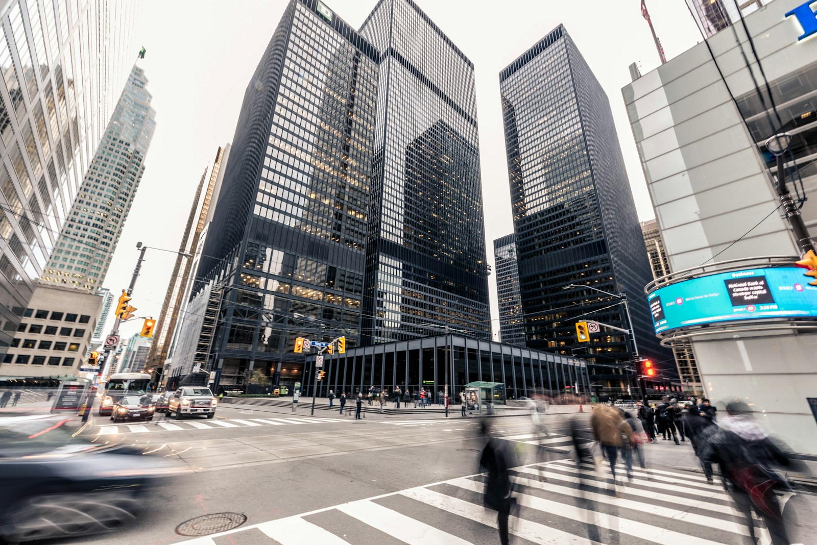 Downtown Calgary office towers